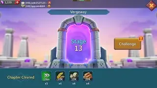 Lords Mobile Vergeway Stage 13