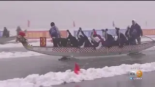 Ice Dragon Boat Racing