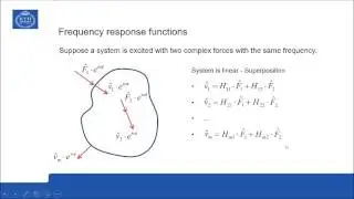 Presentation 6: Frequency response function model &ndash; Passive mechanical system