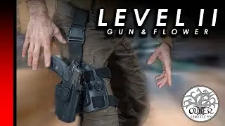 УРОВЕНЬ II: Кобура для пистолета и цветка Drop Leg | Универсальная посадка | Высокое качество | О...
