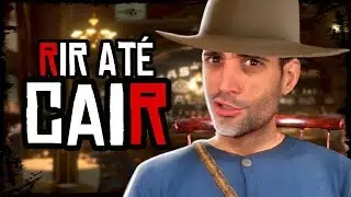 Eu RI TANTO que QUASE CAÍ da cadeira! - Red Dead ONLINE da ZUEIRA