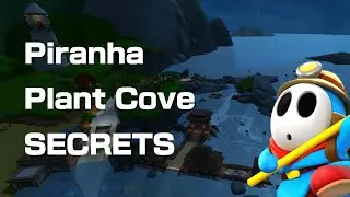 Piranha Plant Cove - Unused Route Exploration + Out of Bound Secrets (Mario Kart Tour)