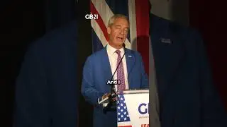 'They're not laughing now!' Nigel Farage hilariously recalls viral Brexit speech at US launch party