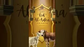 Eid Mubarak 2025 🌙 | A Blessed Message for You | Islamic Shorts #13 📿