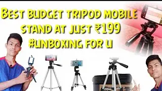 Best budget tripod mobile stand in low price |unboxing|low price Mobile stand|#tripod stand !!