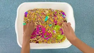 Alphabet Sensory Bin for Preschool Letter Recognition