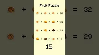 What's the Answer to This Flat food Vector Riddle?
