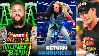 GOOD NEWS ! BROCK Lesnar RETURN DATE CONFIRMED ! JOHN Cena Reaction, MITB 2022 Ladder MATCH