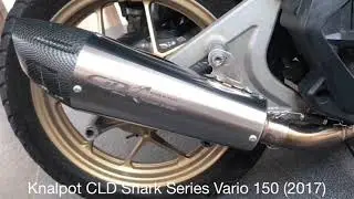 Knalpot CLD Shark Series Vario 150