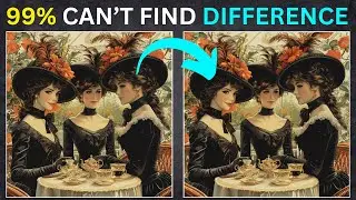 Find The Difference Puzzle Game Next Level: Victorian Tea Party Riddles pt 37