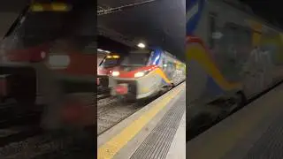 Doppio pop in transito a Torino Rebaudengo Fossata #treni #treno #trenitalia #trainspotting #train