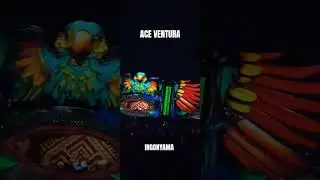 Ace Ventura moendo a pista com a 