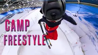 Mi primer 180 en un salto grande! Camp de freestyle con @freexki4892​