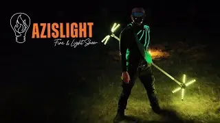Lightshow dragon staff Azislight