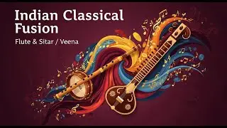 Indian Classical Fusion for Peace | Flute, Sitar & Veena Meditation Music