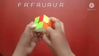 2 by 2 full oll (easiest way..)