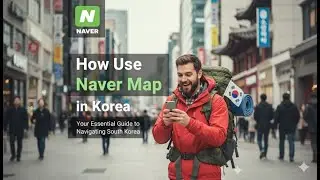 How to use NAVER MAP in KOREA
