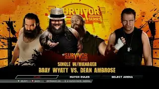 WWE 2K15 - Bray Wyatt vs Dean Ambrose