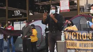 Los Angeles Superior Court Protest