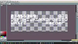 Making a display font for Loadstar
