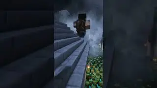 minecraft escape zombie #technogamer@TechnoGamerzOfficial ₹ #minecraft #vuralshort #technoblade