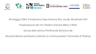L’emigrazione italiana: un secolo di storie, libri, film e musica - incontri 2024 - incontro 10