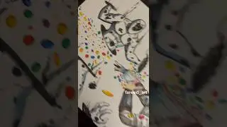 The SPOT vs Polka Dot Man⁉️ 🔥 #comicart #drawing #inksketch #copicmarkers #shorts