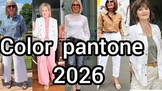 Moda 2026 | el COLOR que ver&aacute;s en todas partes CLOUD DANCER| moda para se&ntilde;oras
