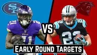 Early Round Targets | McKinnon vs McCaffrey