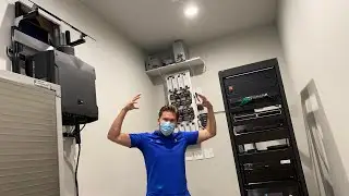 $500,000 Home Theater AV Closet / AV RACK Equipment