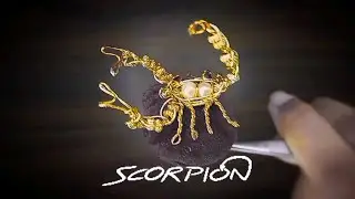 Scorpion King 👑 | How To Make A Scorpion With Wire | Ring Tutorial 🦂