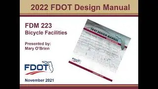 FDOT FDM 223 - Bicycle Facilities
