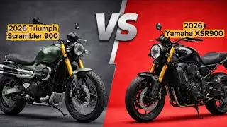 2026 Triumph Scrambler 900 vs 2026 Yamaha XSR900 | Retro Style Meets Modern Power 🏍️🔥