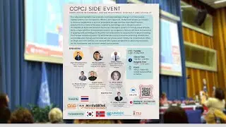 The 34th CCPCJ Side Event  &ldquo;INNOVATION IN CRIMINAL JUSTICE RESPONSES : DIGITALLY AND SOCIALLY&rdquo;
