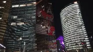 Berlin Potsdamer Platz Projektionsshow Festival of Lights 2019