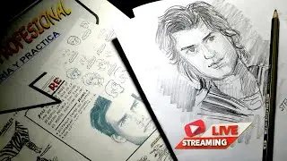 Dibujando en Vivo Personajes de STRANGER THINGS