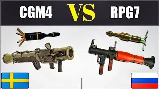 Carl Gustaf M4 VS RPG-7 Anti Tank Rocket Launcher