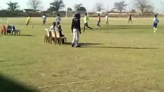 Kaka and other soccer kings in Zoka-Baloyi Stadium, Thabong.