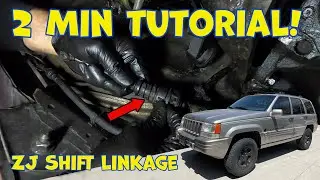 FAST Video on How To Adjust Jeep Grand Cherokee ZJ 5.2 Transmission Linkage