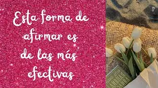 DEJA DE AFIRMAR SIN SENTIDO Y B&Uacute;SCALE SENTIDO A TUS AFIRMACIONES (MANIFESTAR&Aacute;S) - PODCAST 💗