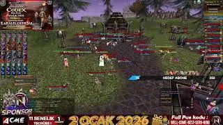 #DrakinGame Codex 2. Ayında Son hızıyla devam ediyor | Full Pus Kod Aktif | 1.500.000 Dağıtılan Ödül