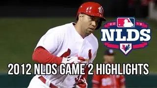 2012 NLDS Game 2 | Washington Nationals vs. St. Louis Cardinals | Game Highlights [HD]