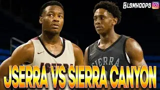 #2 Sierra Canyon vs Jserra🔥 #1 Player In Cali Shows Out🤯 5⭐️ Brandon McCoy Was Jupping Out The Gym‼️