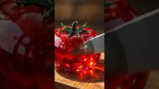 #Shorts #OddlySatisfying #ASMR #GlassArt #Satisfying #Macro #FoodArt #Relaxing