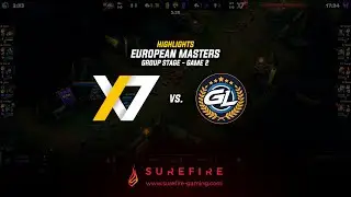 X7 Voice Comms | X7 Esports vs. GamerLegion | Game 2 EU Masters Group Stage