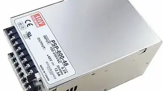 Обзор блока питания Mean Well PSP-600-48 48 вольт 12.5 ампер
