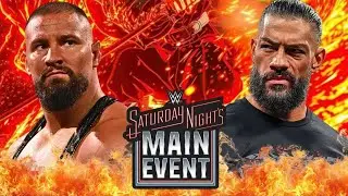 Roman Reigns vs Bron Breakker WWE Saturday Night's Main Event - FULL MATCH
