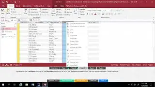 Access 2019 Practice Exam 1 Project 3