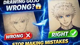 Most Artists Draw Gojo Wrong&hellip; Do This Instead 🤯