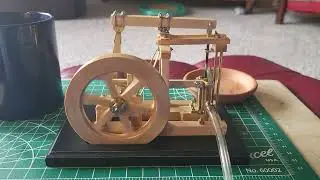Elmer's Wood Beam engine, #1, (1/2 size)